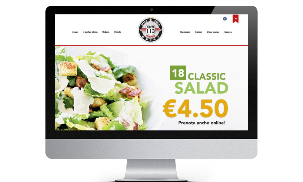 sito web route113 pizza & Grill